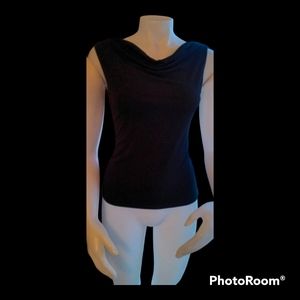 Black Ivory Sleeveless Top